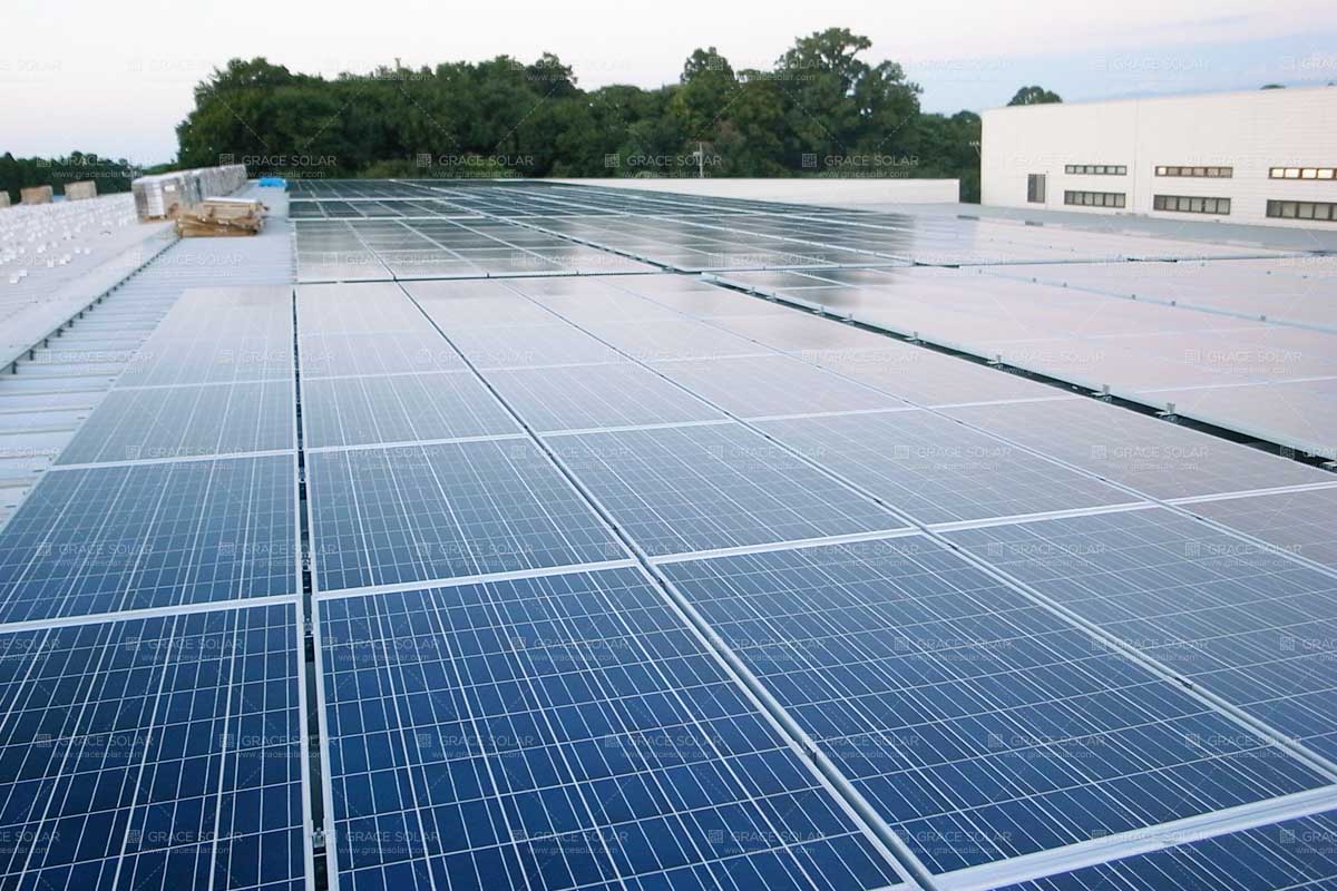 roof rack solar panel bracket