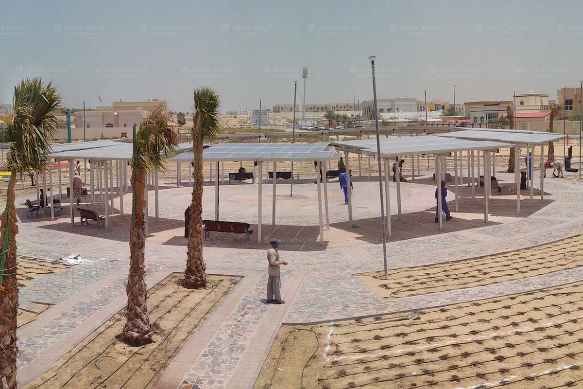 solar carport mounting