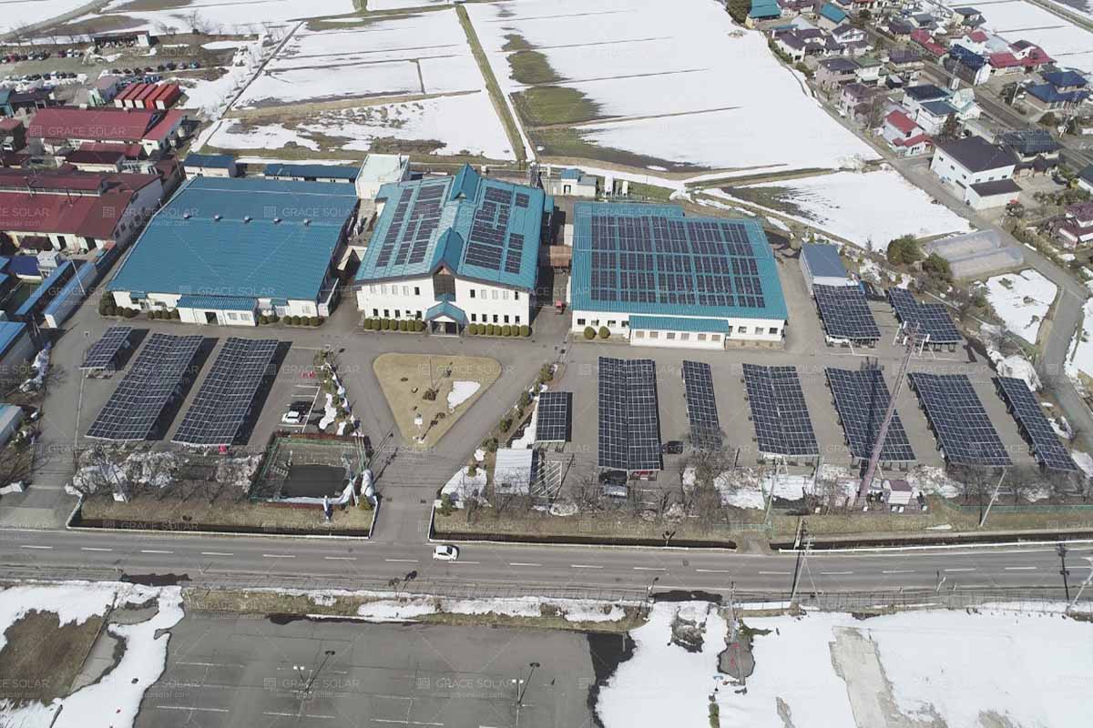 solar carport mounting structure