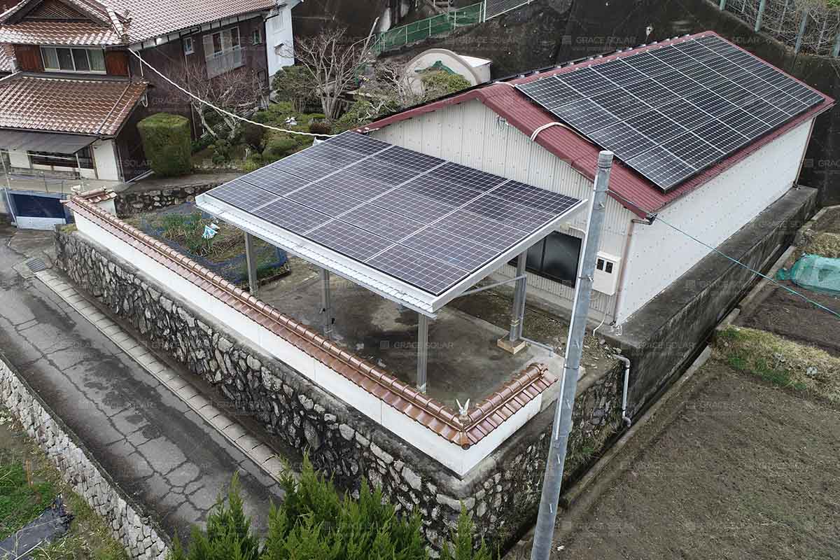 PV solar carports