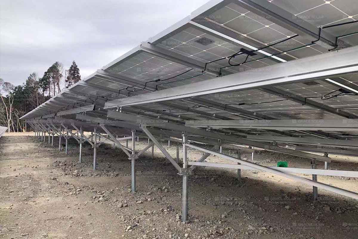 Ground Mounted Solar Structure