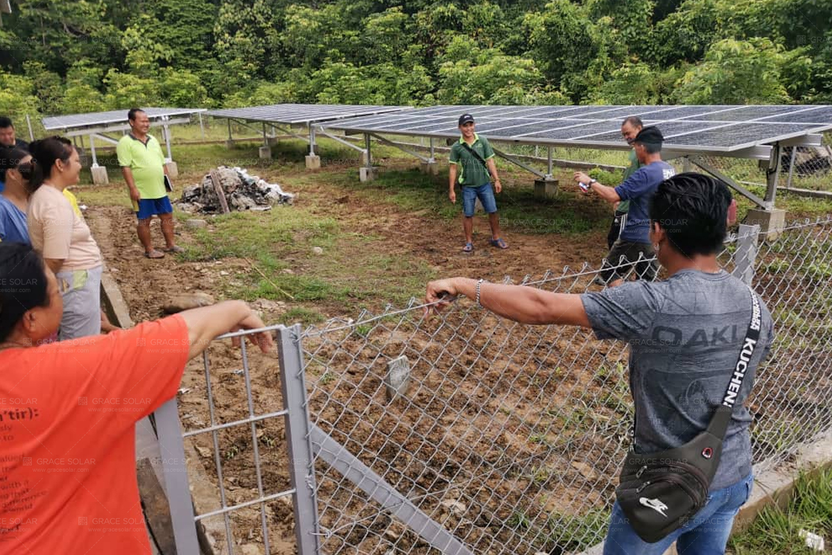 solar ground mount system