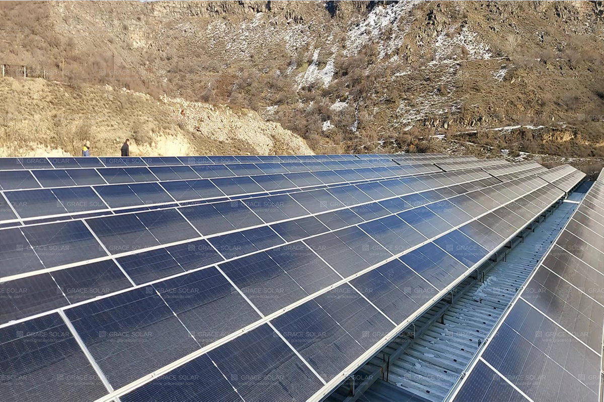 solar panel mounting