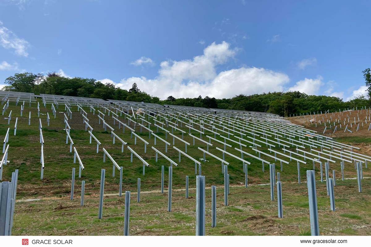 solar farm mount
