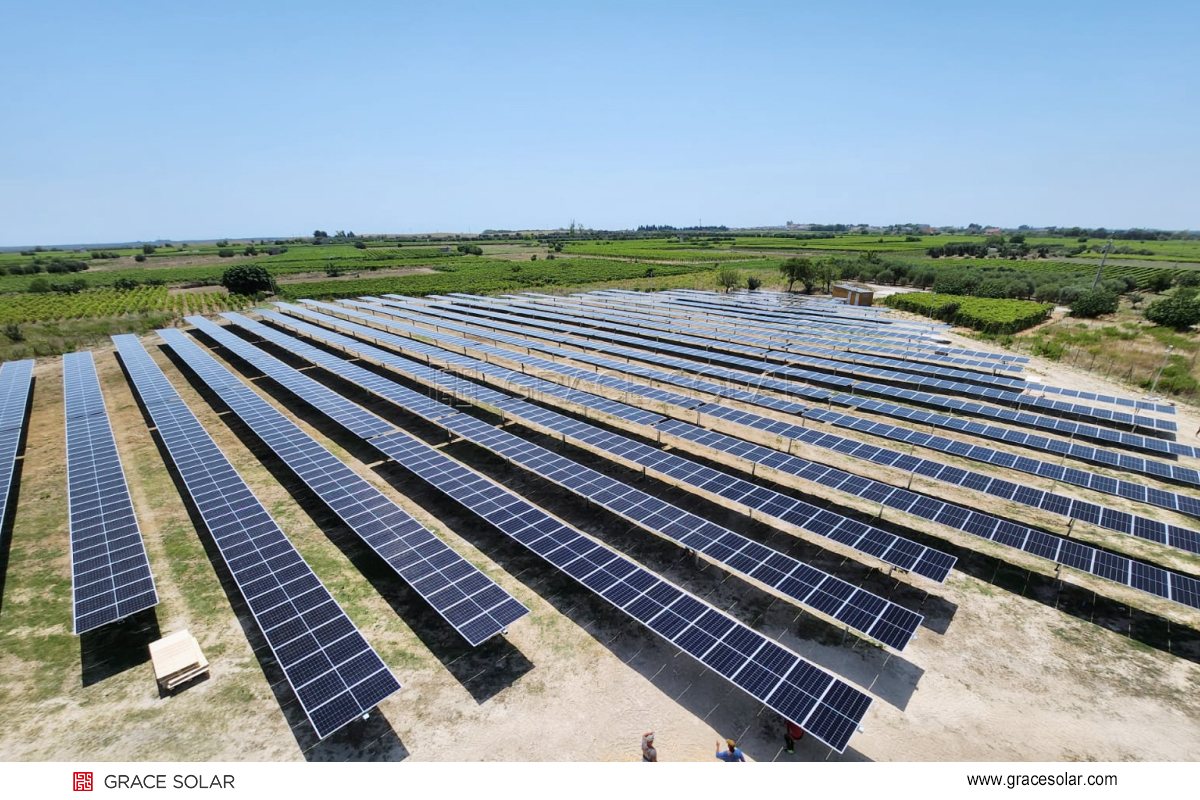 Grace Solar's Single Column Piling System: 10-Year Warranty & Typhoon ...