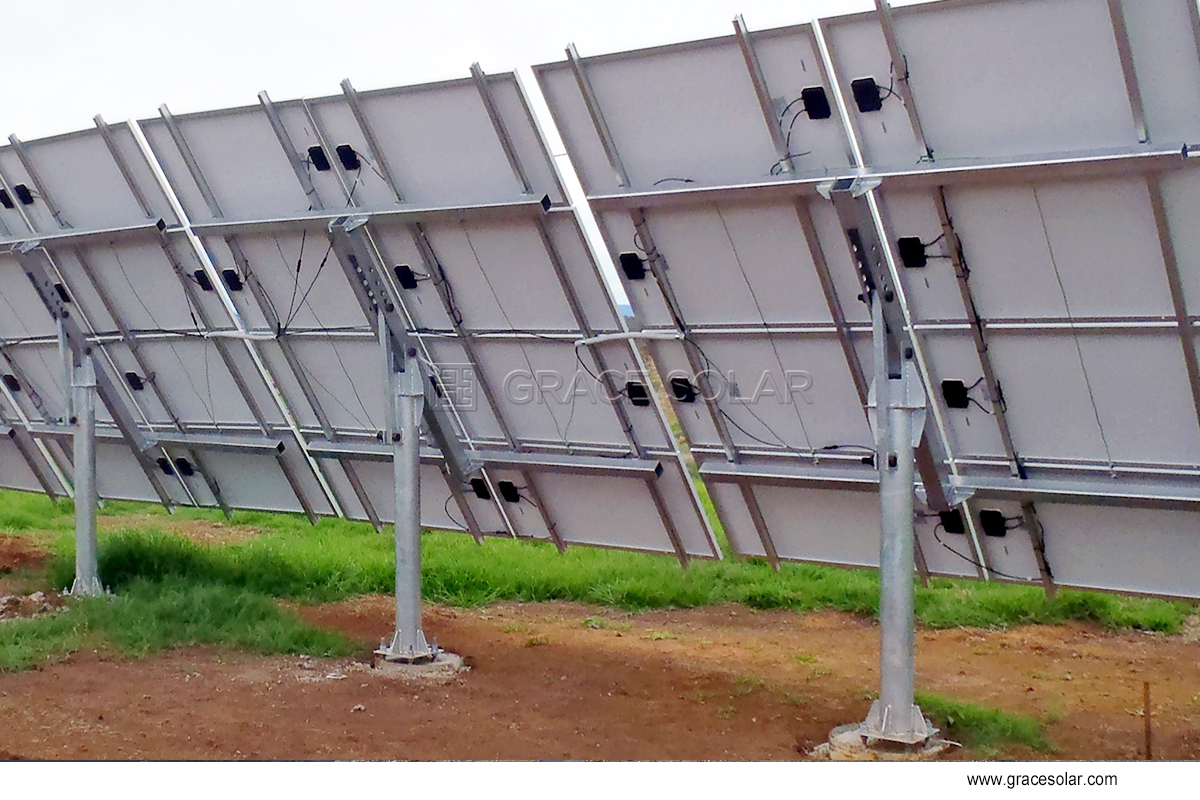 Desert Solar Installation with Anti-Corrosion Aluminum Alloy Mounts