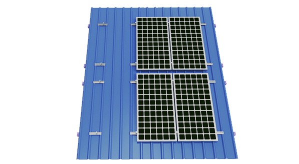 Grace Solar Mini Rail for Tin Roof | Flat Roof Solar Mount System