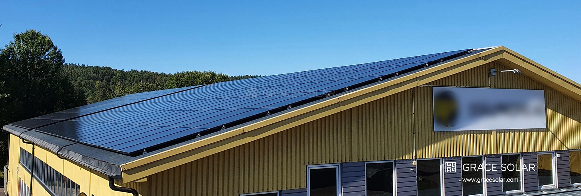 Grace Solar Mini Rail for Tin Roof | Flat Roof Solar Mount System