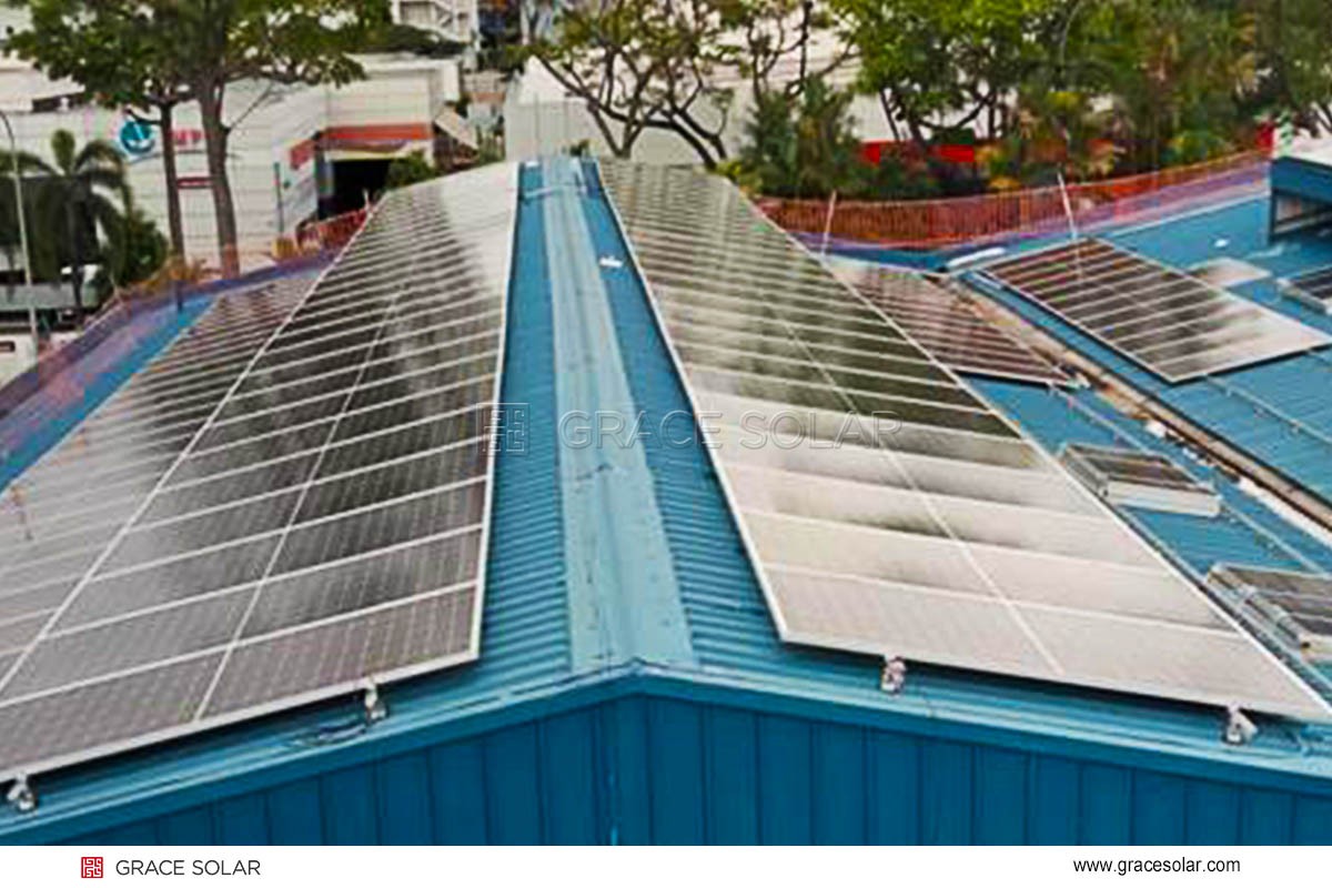 Grace Solar Trapezoidal Tin Roof Clamp | Metal Roof Solar Mount