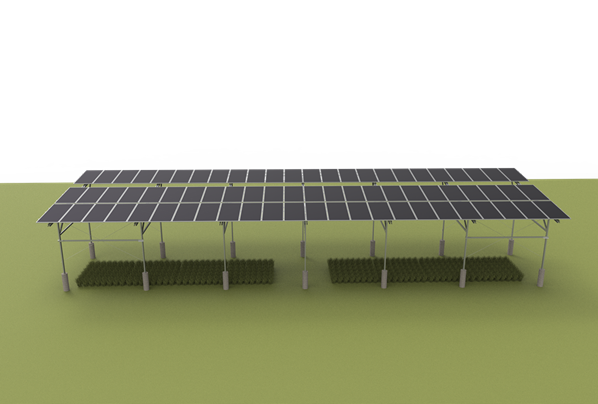 Custom Solar Farm Mounting Systems | Grace Solar Manufacturer